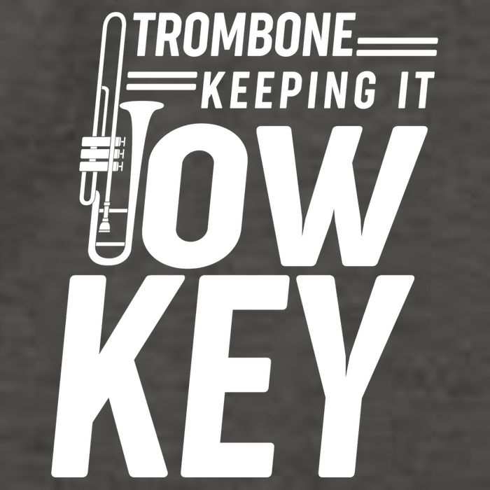 Trombone Keeping It Low Key Vector Backpack