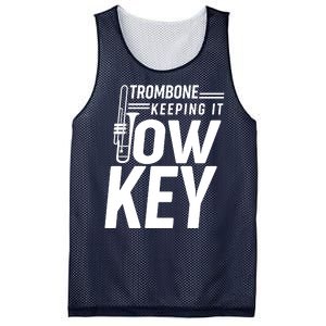 Trombone Keeping It Low Key Mesh Reversible Basketball Jersey Tank