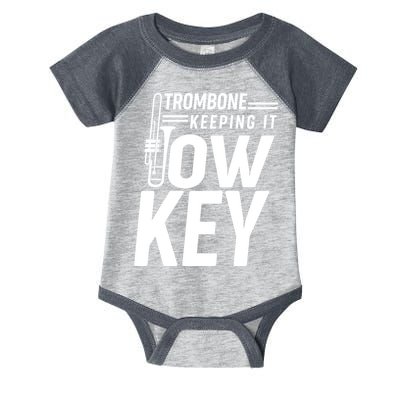 Trombone Keeping It Low Key Infant Baby Jersey Bodysuit