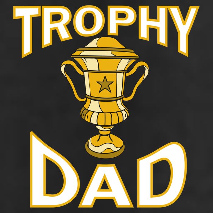 Trophy Dad Garment-Dyed Heavyweight T-Shirt