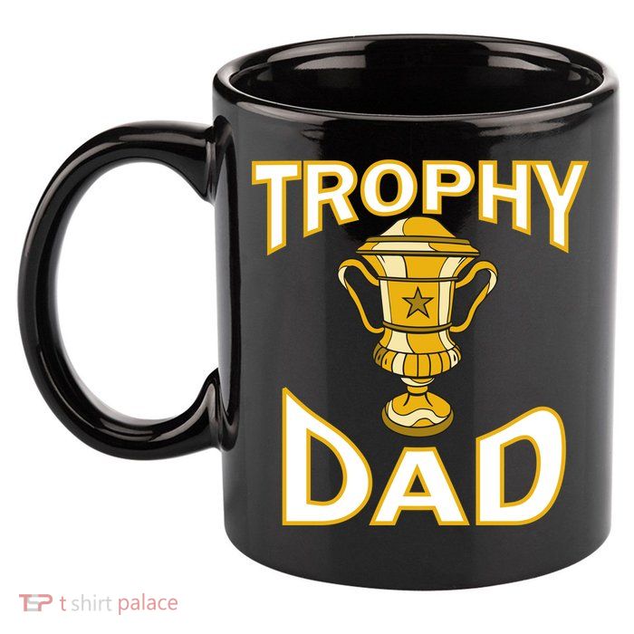 Trophy Dad 11oz C Handle Ceramic Mug