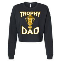 Trophy Dad Cropped Pullover Crew