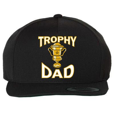 Trophy Dad Wool Snapback Cap