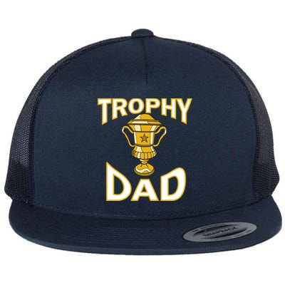 Trophy Dad Flat Bill Trucker Hat