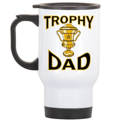 Trophy Dad Stainless Steel Travel Mug