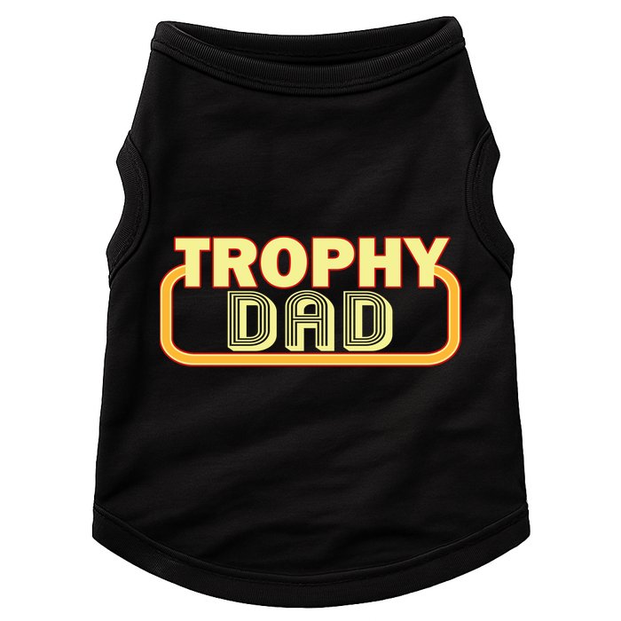 Trophy Dad Funny Retro Doggie Tank