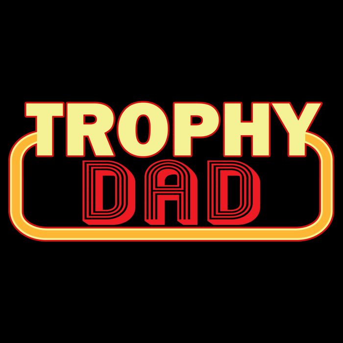 Trophy Dad Funny Retro Mug