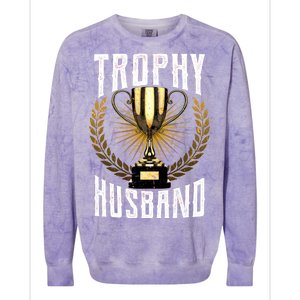 Trophy Husband Colorblast Crewneck Sweatshirt