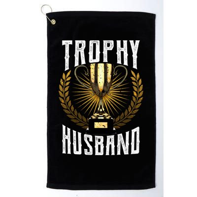 Trophy Husband Golf Towel