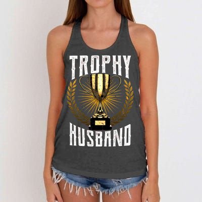 Trophy Husband Women's Knotted Racerback Tank