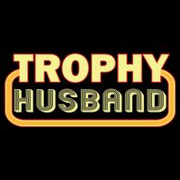 Trophy Husband Funny Retro Cropped Pullover Crew