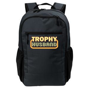 Trophy Husband Funny Retro Daily Commute Backpack