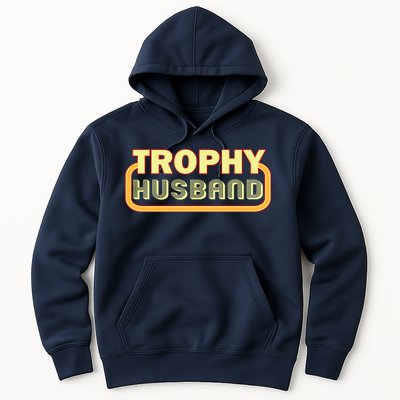 Trophy Husband Funny Retro Hoodie