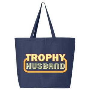 Trophy Husband Funny Retro 25L Jumbo Tote