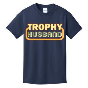 Trophy Husband Funny Retro Kids T-Shirt