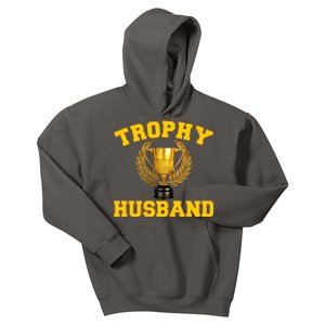 Trophy Husband World's Best Husband Kids Hoodie