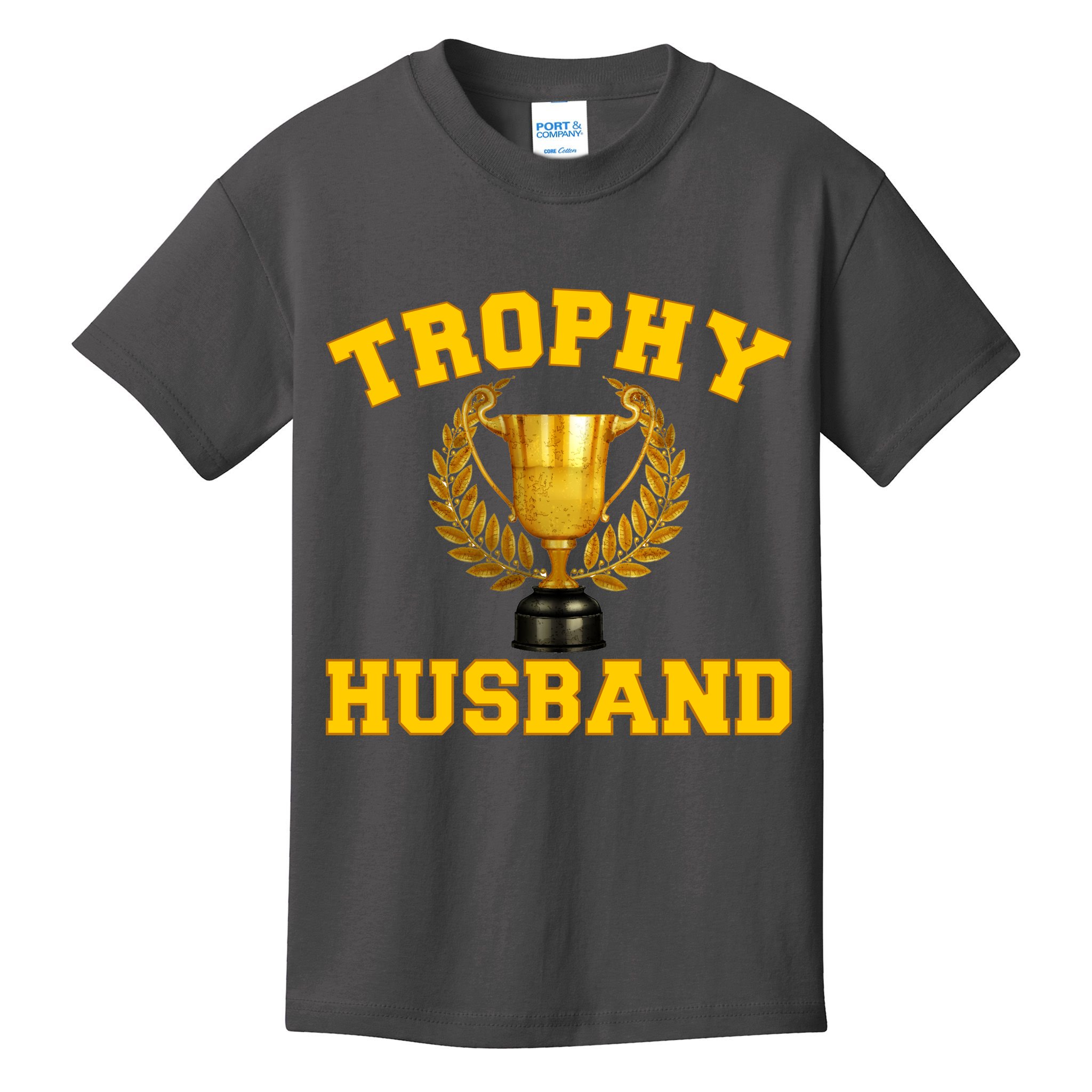 Trophy Husband World's Best Husband Kids T-Shirt