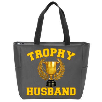 Trophy Husband World's Best Husband Zip Tote Bag
