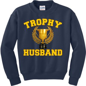 Trophy Husband World's Best Husband Kids Sweatshirt