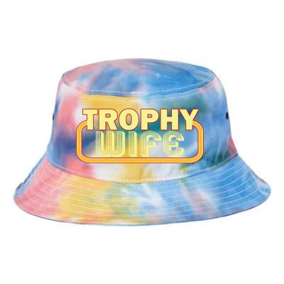 Trophy Mom Funny Retro Tie Dye Newport Bucket Hat