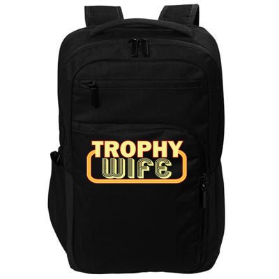 Trophy Mom Funny Retro Impact Tech Backpack