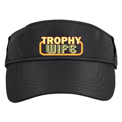 Trophy Mom Funny Retro Adult Drive Performance Visor