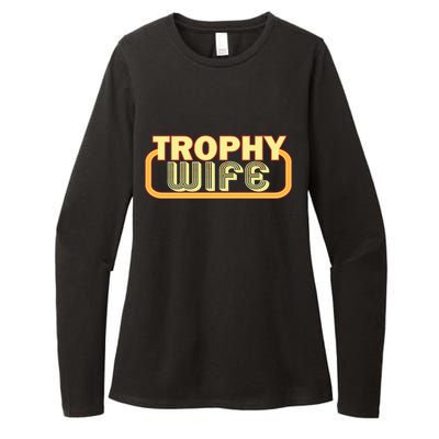 Trophy Mom Funny Retro Womens CVC Long Sleeve Shirt