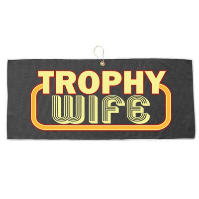 Trophy Mom Funny Retro Large Microfiber Waffle Golf Towel