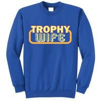 Trophy Mom Funny Retro Sweatshirt