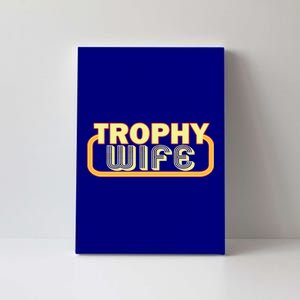 Trophy Mom Funny Retro Canvas