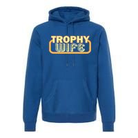 Trophy Mom Funny Retro Premium Hoodie