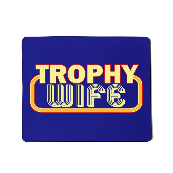 Trophy Mom Funny Retro Mousepad