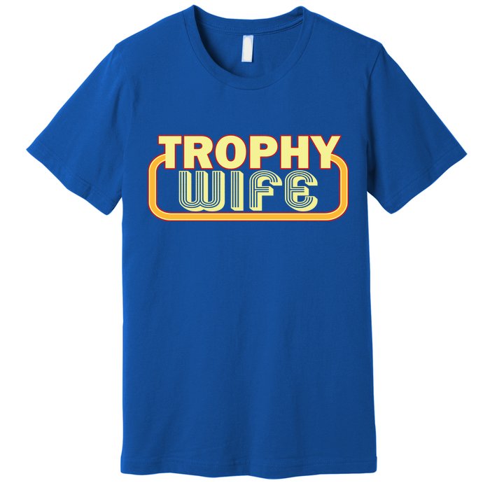 Trophy Mom Funny Retro Premium T-Shirt