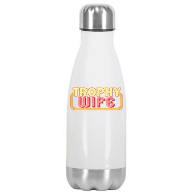 Trophy Mom Funny Retro Stainless Steel Insulated Water Bottle