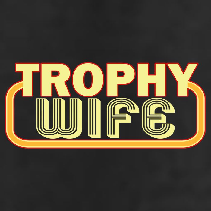 Trophy Wife Funny Retro Adult Drive Performance Visor
