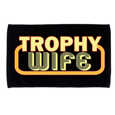 Trophy Wife Funny Retro Microfiber Hand Towel