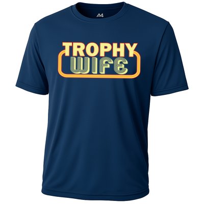 Trophy Wife Funny Retro Performance Shirt