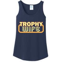 Trophy Wife Funny Retro Ladies Essential Tank