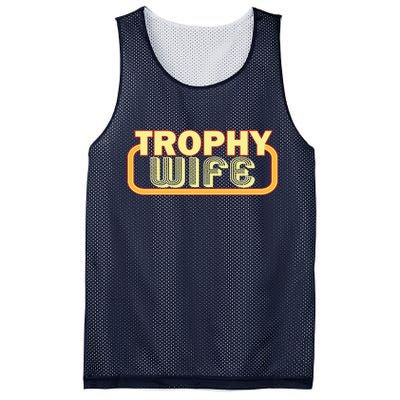 Trophy Wife Funny Retro Mesh Reversible Basketball Jersey Tank