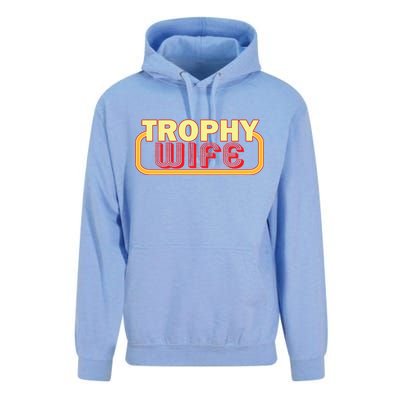 Trophy Wife Funny Retro Unisex Surf Hoodie