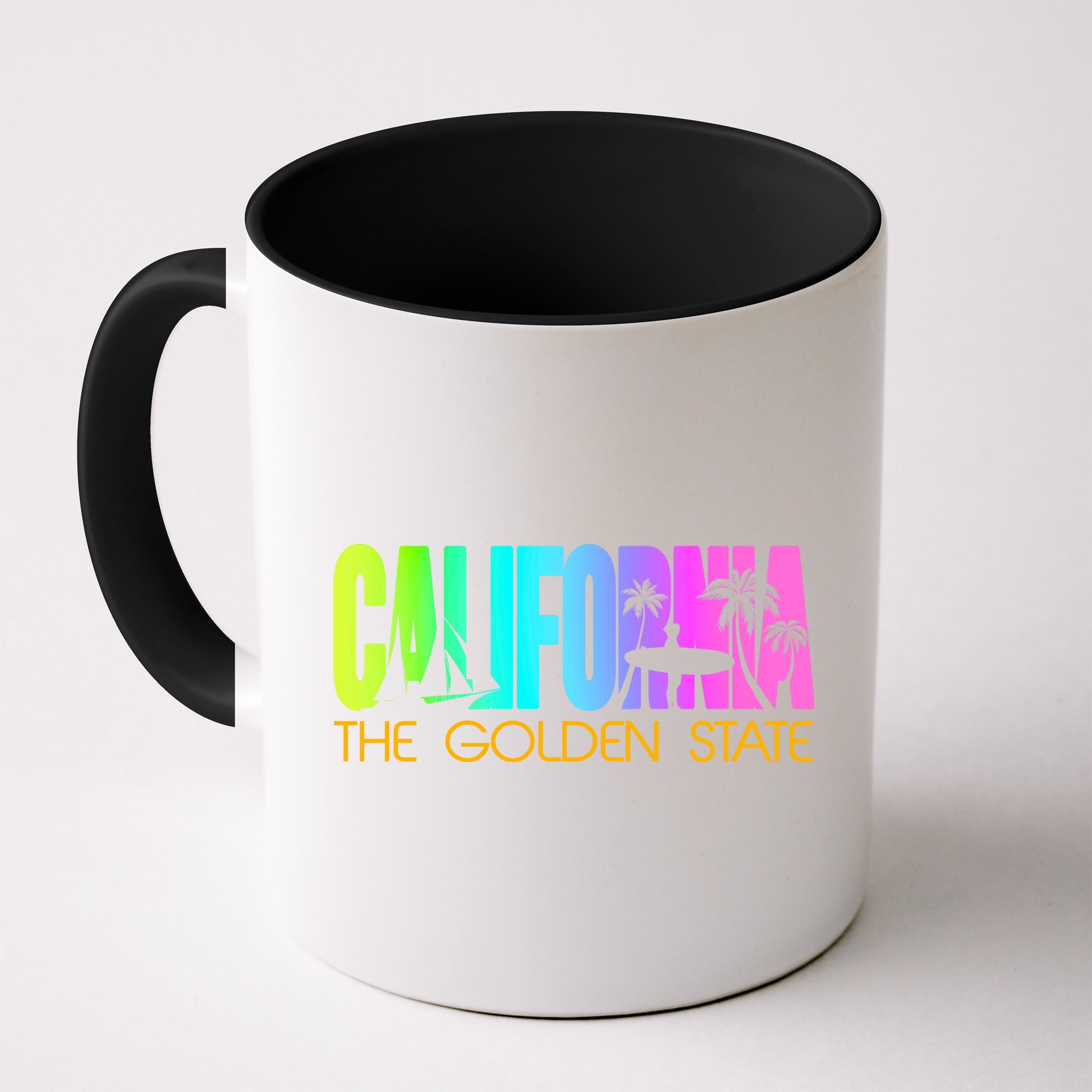 Tropical California The Golden State Mug