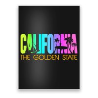 Tropical California The Golden State Poster