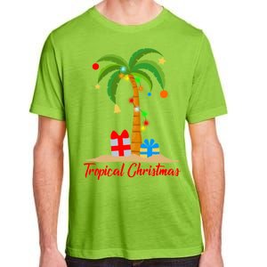 Tropical Christmas Adult ChromaSoft Performance T-Shirt