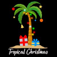 Tropical Christmas Cooling Performance Crew T-Shirt