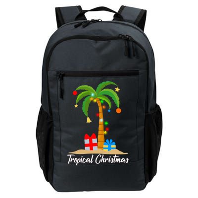 Tropical Christmas Daily Commute Backpack