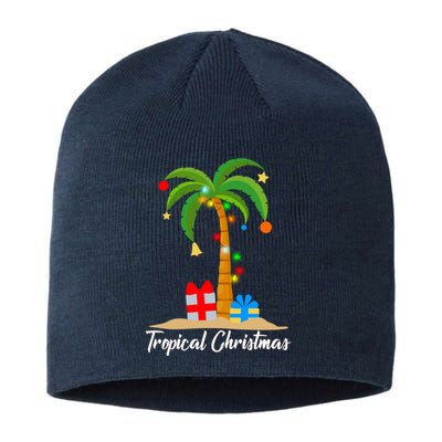 Tropical Christmas Sustainable Beanie