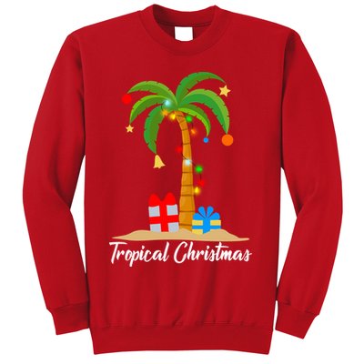 Tropical Christmas Sweatshirt