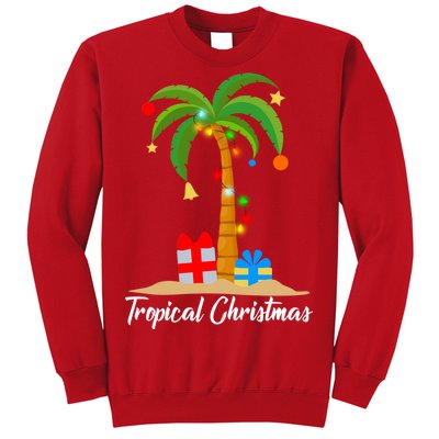 Tropical Christmas Sweatshirt