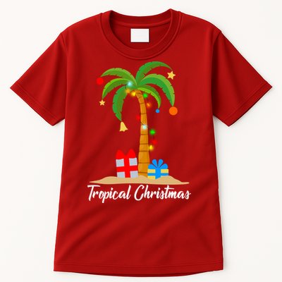 Tropical Christmas Tall T-Shirt