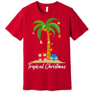 Tropical Christmas Premium T-Shirt